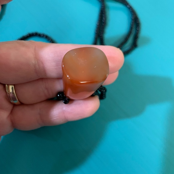 Real Gemstone 💎 salmón Jade & oxidena - Picture 7 of 8